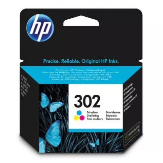 HP 302 (F6U65AE#301) - Tintenpatrone, color (farbe)