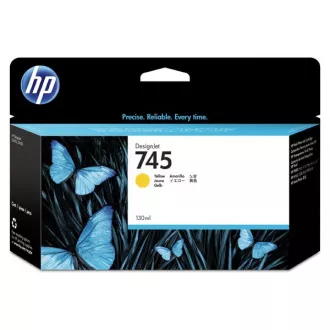 HP 745 (F9J96A) - Tintenpatrone, yellow (gelb)