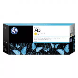HP 745 (F9K02A) - Tintenpatrone, yellow (gelb) HP 745 (F9K02A) - Tintenpatrone, yellow (gelb)