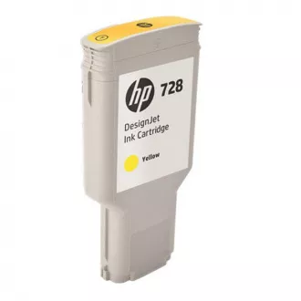 HP 728 (F9K15A) - Tintenpatrone, yellow (gelb) HP 728 (F9K15A) - Tintenpatrone, yellow (gelb)