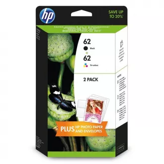 HP 62 (N9J71AE) - Tintenpatrone, black + color (schwarz + farbe) HP 62 (N9J71AE) - Tintenpatrone, black + color (schwarz + farbe)