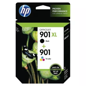 HP 901 (SD519AE) - Tintenpatrone, black + color (schwarz + farbe) HP 901 (SD519AE) - Tintenpatrone, black + color (schwarz + farbe)