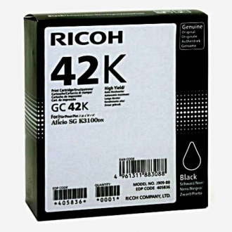 Ricoh SGK3100 (405836) - Tintenpatrone, black (schwarz)