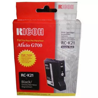 Ricoh 402280 - Tintenpatrone, black (schwarz)