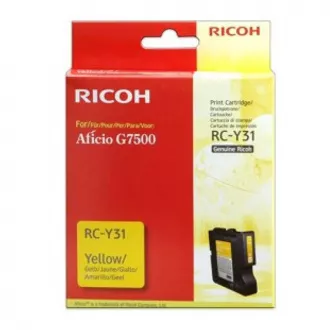 Ricoh 405503 - Tintenpatrone, yellow (gelb)