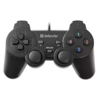 Gamepad Defender Omega, 12tl., USB, schwarz, vibrierend, Windows R XP/VISTA/7/8/10 Gamepad Defender Omega, 12tl., USB, schwarz, vibrierend, Windows R XP/VISTA/7/8/10