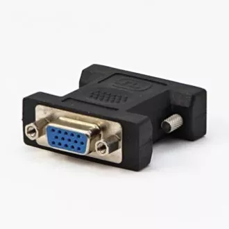 Video-Reduzierer, DVI (24 5) Stecker - VGA (D-Sub) Buchse, schwarz Video-Reduzierer, DVI (24 5) Stecker - VGA (D-Sub) Buchse, schwarz