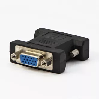 Video-Reduzierer, DVI (24 5) Stecker - VGA (D-Sub) Buchse, schwarz, Logo-Blister Video-Reduzierer, DVI (24 5) Stecker - VGA (D-Sub) Buchse, schwarz, Logo-Blister