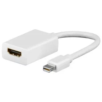 Video-Konverter, mini DisplayPort Stecker - HDMI Buchse, HDMI 1.3 - Standard, weiß, SELL OUT Video-Konverter, mini DisplayPort Stecker - HDMI Buchse, HDMI 1.3 - Standard, weiß, SELL OUT