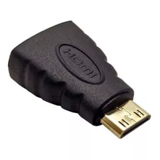 Video-Reduzierstück, Mini-HDMI-Stecker - HDMI-Buchse, schwarz Video-Reduzierstück, Mini-HDMI-Stecker - HDMI-Buchse, schwarz