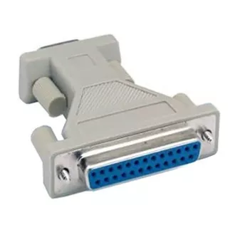 Serielles Reduzierstück, für Maus, DB9 Stecker - DB25 Buchse, grau, 7024