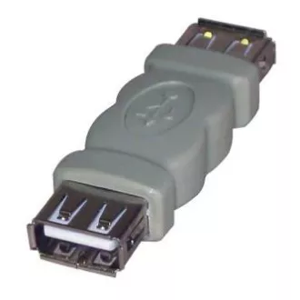 USB-Stecker, (2.0), USB A-Buchse - USB A-Buchse, grau, Logo-Blister 29241, SELL OUT USB-Stecker, (2.0), USB A-Buchse - USB A-Buchse, grau, Logo-Blister 29241, SELL OUT