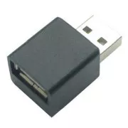USB-Reduzierer, (2.0), USB-A-Stecker - USB-A-Buchse, schwarz, iPad-Ladereduzierer 33760