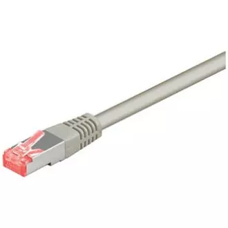 LAN-Kabel S/FTP-Patchcord, Kat.6, RJ45-Stecker - RJ45-Stecker, 7 m, geschirmt, LSOH, grau, Economy LAN-Kabel S/FTP-Patchcord, Kat.6, RJ45-Stecker - RJ45-Stecker, 7 m, geschirmt, LSOH, grau, Economy