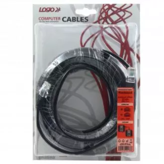 Netzwerk-LAN-Kabel UTP-Crossover-Patchkabel, Cat.5e, RJ45-Stecker - RJ45-Stecker, 15 m, ungeschirmt, gekreuzt, grau, zur Verbindung von 2 PCs, Log Netzwerk-LAN-Kabel UTP-Crossover-Patchkabel, Cat.5e, RJ45-Stecker - RJ45-Stecker, 15 m, ungeschirmt, gekreuzt, grau, zur Verbindung von 2 PCs, Log