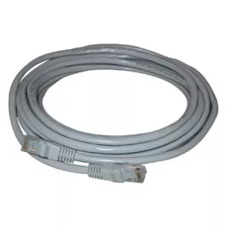 LAN-Kabel FTP-Patchkabel, Cat.5e, RJ45-Stecker - RJ45-Stecker, 20 m, geschirmt, grau, Economy