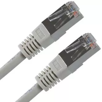 LAN-Kabel FTP-Patchkabel, Cat.5e, RJ45 Stecker - RJ45 Stecker, 25 m, geschirmt, grau, Economy LAN-Kabel FTP-Patchkabel, Cat.5e, RJ45 Stecker - RJ45 Stecker, 25 m, geschirmt, grau, Economy