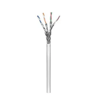 Netzwerk-LAN-Kabel S/FTP-Kabel, Kat.6, Lanko - Lanko, 305 m, doppelt geschirmt, CCA, grau