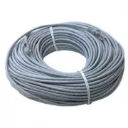 LAN-Netzwerkkabel UTP-Patchkabel, Cat.5e, RJ45 Stecker - RJ45 Stecker, 50 m, ungeschirmt, grau, Economy