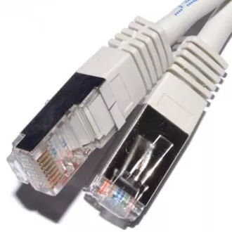 LAN-Kabel FTP-Patchkabel, Kat.5e, RJ45 Stecker - RJ45 Stecker, 50 m, geschirmt, grau, Economy LAN-Kabel FTP-Patchkabel, Kat.5e, RJ45 Stecker - RJ45 Stecker, 50 m, geschirmt, grau, Economy