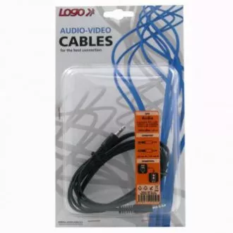 Audiokabel Klinke (3.5mm) Stecker - Klinke (3.5mm) Stecker, 1.5m, schwarz, Logo-Blister Audiokabel Klinke (3.5mm) Stecker - Klinke (3.5mm) Stecker, 1.5m, schwarz, Logo-Blister
