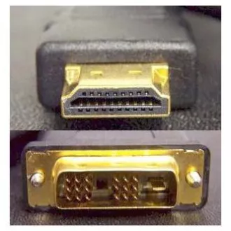 Videokabel DVI (18 1) Stecker - HDMI Stecker, 5m, schwarz, ON SALE