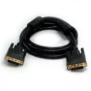 Videokabel DVI (24 1) Stecker - DVI (24 1) Stecker, Dual Link, 20m, vergoldete Stecker, geschirmt, schwarz