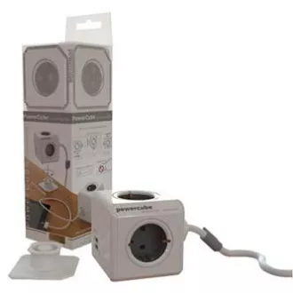 230-V-Netzverlängerungskabel, CEE7 (Stecker) – POWERCUBE, 1,5 m, EXTENDED USB, grau, POWERCUBE, 4 Steckdosen, PD 20 W A C 230-V-Netzverlängerungskabel, CEE7 (Stecker) – POWERCUBE, 1,5 m, EXTENDED USB, grau, POWERCUBE, 4 Steckdosen, PD 20 W A C