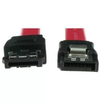 Festplatten-Datenkabel, SATA-Stecker - eSATA-Stecker, 0,5 m, 6 Gb/s, schwarz, im Beutel verpackt Festplatten-Datenkabel, SATA-Stecker - eSATA-Stecker, 0,5 m, 6 Gb/s, schwarz, im Beutel verpackt