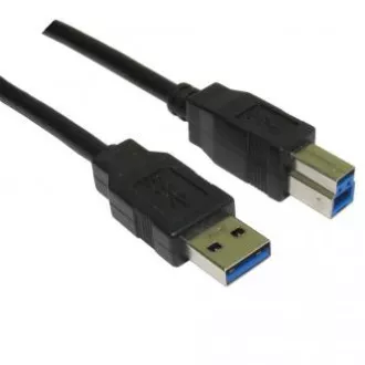 USB-Kabel (3.0), USB A-Stecker - USB3.0 B-Stecker, 1,8 m, schwarz USB-Kabel (3.0), USB A-Stecker - USB3.0 B-Stecker, 1,8 m, schwarz