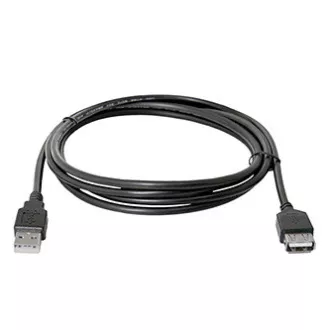 Logo USB-Verlängerungskabel (2.0), USB A-Stecker - USB A-Buchse, 1,8 m, schwarz Logo USB-Verlängerungskabel (2.0), USB A-Stecker - USB A-Buchse, 1,8 m, schwarz