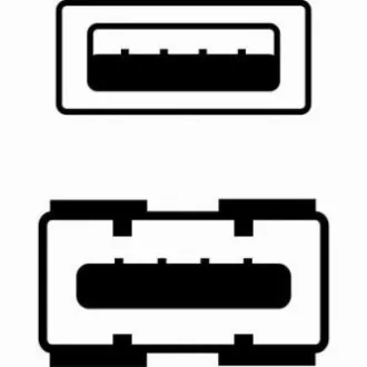 Logo USB-Verlängerungskabel (2.0), USB A-Stecker - USB A-Buchse, 1,8 m, schwarz, Blister Logo USB-Verlängerungskabel (2.0), USB A-Stecker - USB A-Buchse, 1,8 m, schwarz, Blister