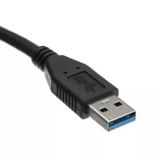Logo USB-Verlängerungskabel (3.0), USB A-Stecker - USB A-Buchse, 1,8 m, schwarz, Blister