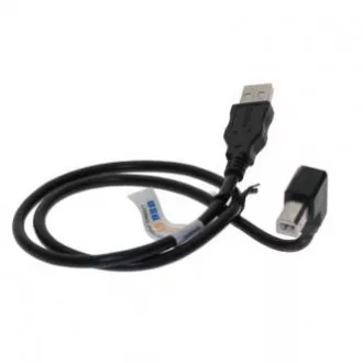 USB-Kabel (2.0), USB A-Stecker - USB B-Stecker, 2m, 90°, schwarz USB-Kabel (2.0), USB A-Stecker - USB B-Stecker, 2m, 90°, schwarz