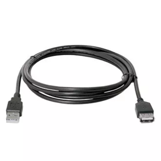 Logo USB-Verlängerungskabel (2.0), USB A-Stecker - USB A-Buchse, 3m, schwarz, Blister Logo USB-Verlängerungskabel (2.0), USB A-Stecker - USB A-Buchse, 3m, schwarz, Blister