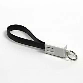 Logo USB-Kabel (2.0), USB A-Stecker - microUSB-Stecker, 0,2 m, schwarz, Blister, Schlüsselanhänger, SELL OUT Logo USB-Kabel (2.0), USB A-Stecker - microUSB-Stecker, 0,2 m, schwarz, Blister, Schlüsselanhänger, SELL OUT