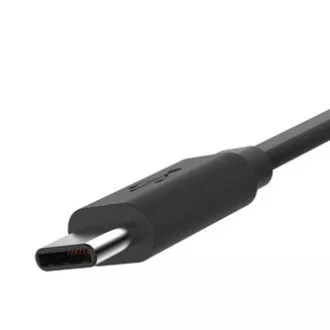 Logo USB-Kabel (2.0), USB A-Stecker - USB C-Stecker, 1m, schwarz, Blister, SELL OUT