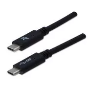 USB-Kabel (3.2 gen 1), USB-C-Stecker - USB-C-Stecker, 1m, 5 Gbps, 5V/3A, schwarz