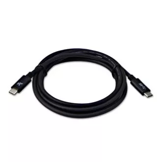 Logo USB Kabel (3.2 gen 1), USB C Stecker - USB C Stecker, 1m, 5 Gbps, 5V/3A, schwarz, Blister, SELL Logo USB Kabel (3.2 gen 1), USB C Stecker - USB C Stecker, 1m, 5 Gbps, 5V/3A, schwarz, Blister, SELL
