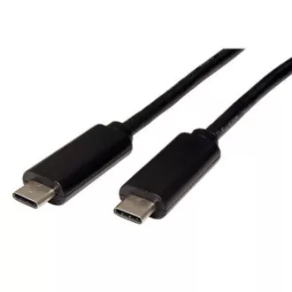 USB-Kabel (3.1), USB-C-Stecker - USB-C-Stecker, 0,5 m, schwarz, Kunststoffbeutel