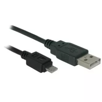 USB-Kabel (2.0), USB A-Stecker - microUSB-Stecker, 1,8 m, schwarz USB-Kabel (2.0), USB A-Stecker - microUSB-Stecker, 1,8 m, schwarz