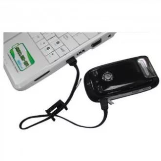 Logo USB-Kabel (2.0), USB A-Stecker - miniUSB-Stecker, 0,3m, schwarz, Kameraschlaufe, SELL Logo USB-Kabel (2.0), USB A-Stecker - miniUSB-Stecker, 0,3m, schwarz, Kameraschlaufe, SELL