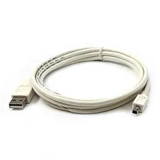 USB-Kabel (2.0), USB A-Stecker - 4-poliger Stecker, 1,8 m, weiß, MITSUMI, SELL