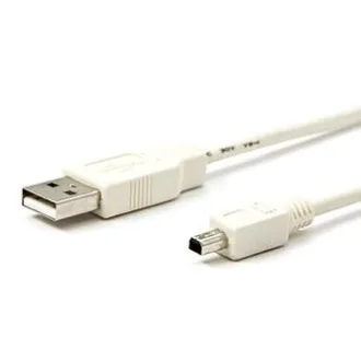 USB-Kabel (2.0), USB A-Stecker - 4-poliger Stecker, 1,8 m, weiß, MITSUMI, SELL