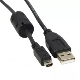 USB-Kabel (2.0), USB A-Stecker - 14-poliger Stecker, 26718, 1,8m, schwarz, FUJI, SELL