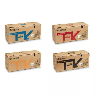 Kyocera TK-5270CMYK - toner, black + color (schwarz + farbe) Kyocera TK-5270CMYK - toner, black + color (schwarz + farbe)