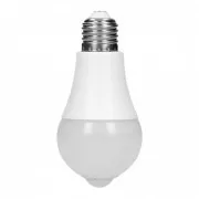 LED-Lampe Virone E27, 230V, 12W, 1480lm, 4000k, neutralweiß, 25000h, mit Bewegungssensor