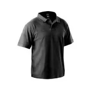 Poloshirt mit kurzen Ärmeln MICHAEL, schwarz, Größe