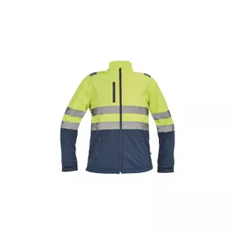 GRANADA HV SOFTSH.Jacke gelb/navy