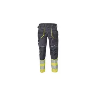SHELDON HV DW Herrenhose anthrazit/gelb